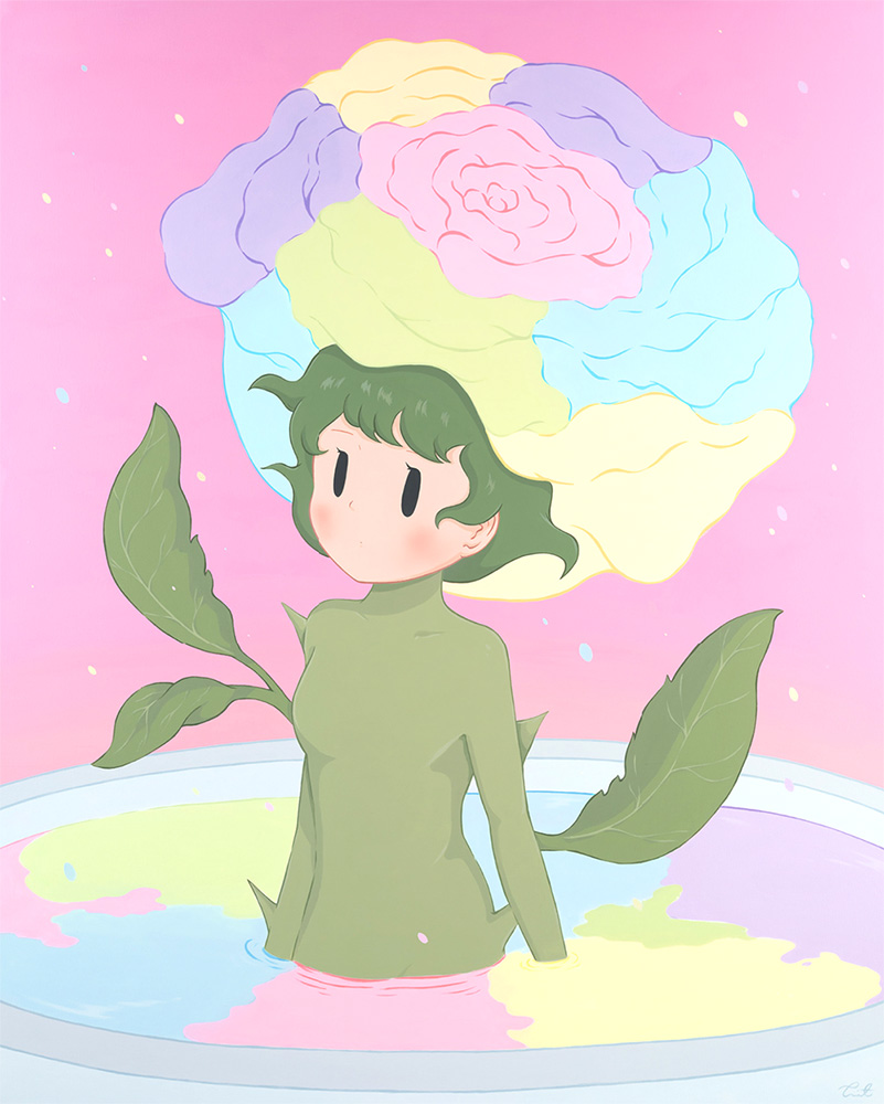 「Sometimes I’m confused,what is my true color 自分の本当の色は何なのか、時々 わからなくなるんだ」