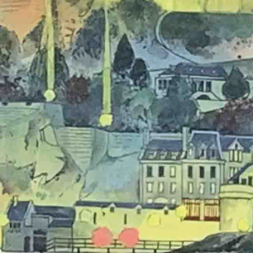 「黄昏のモン・サン・ミシェル」岡田 眞治