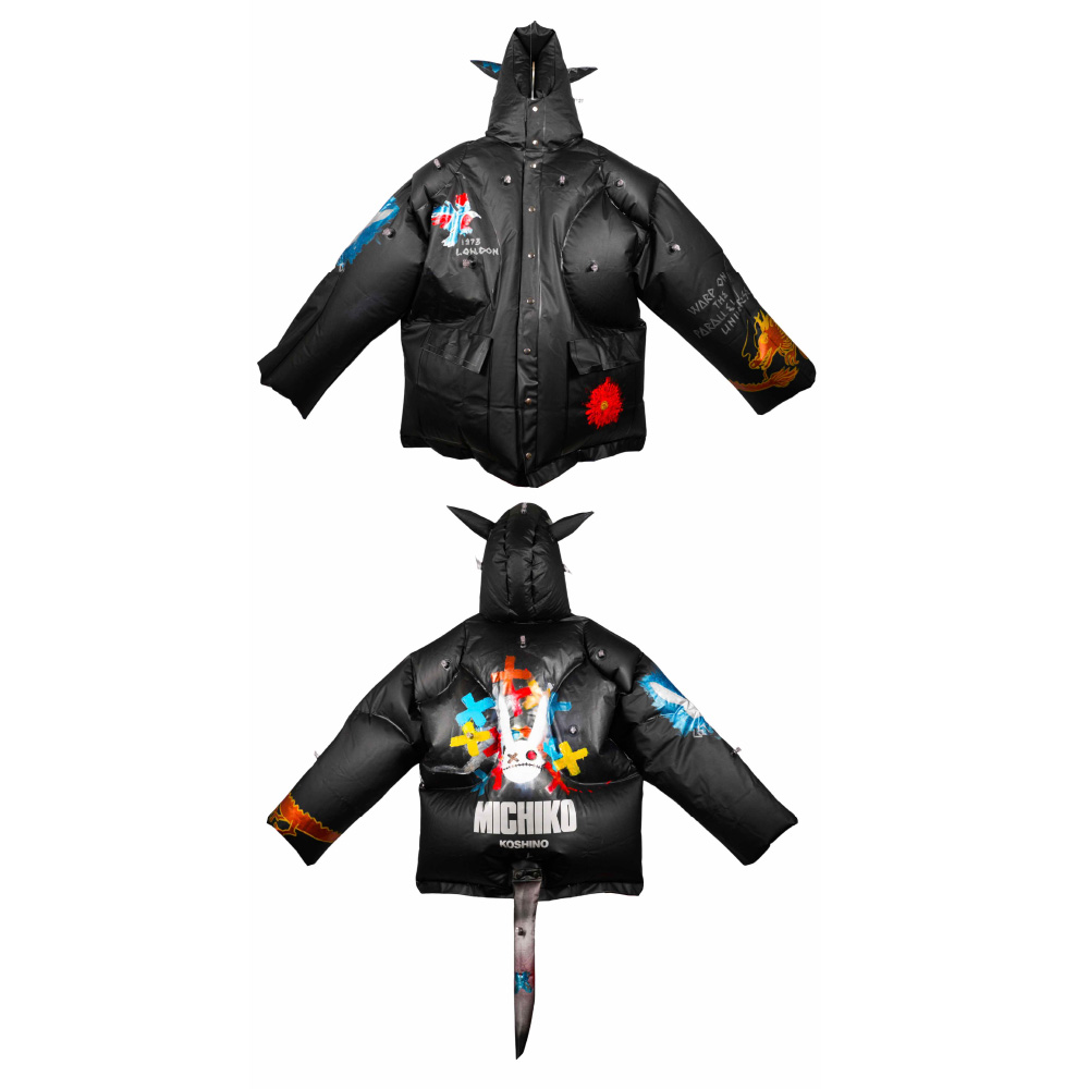 「Inflatable jacket Warp on the Parallel Universe」