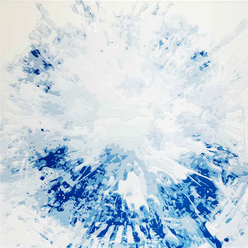 「Drip color Bleached Memories – #5」