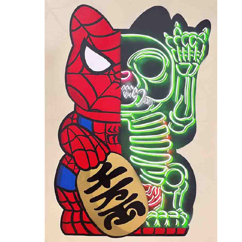 「KOUUN NEKO 50:50（SPIDERMAN）」