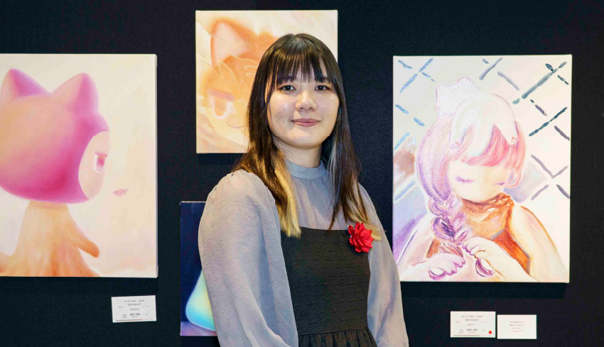 〈Artglorieux GALLERY OF TOKYO〉ながのかおり氏