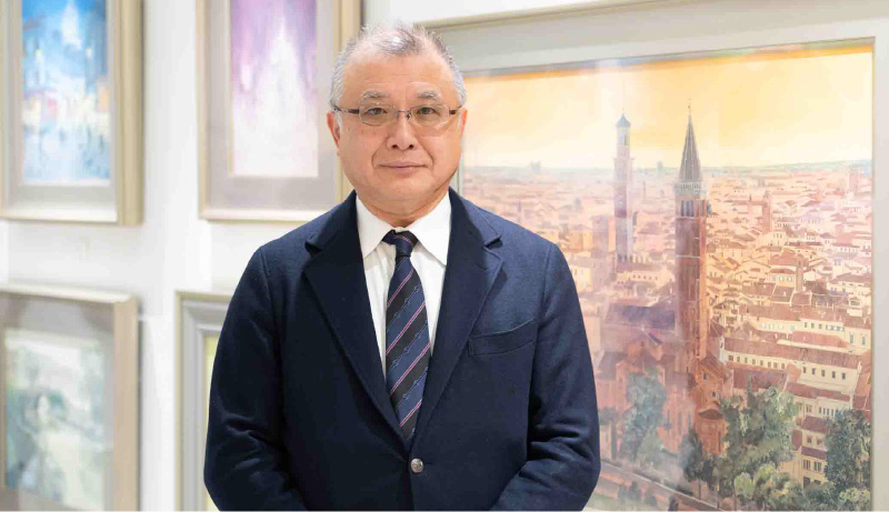 〈吉野画廊〉岡田眞治氏