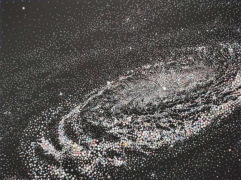 「Multiverse Galaxy NGC7331(ペガスス座)03 ［The queen is the center］」