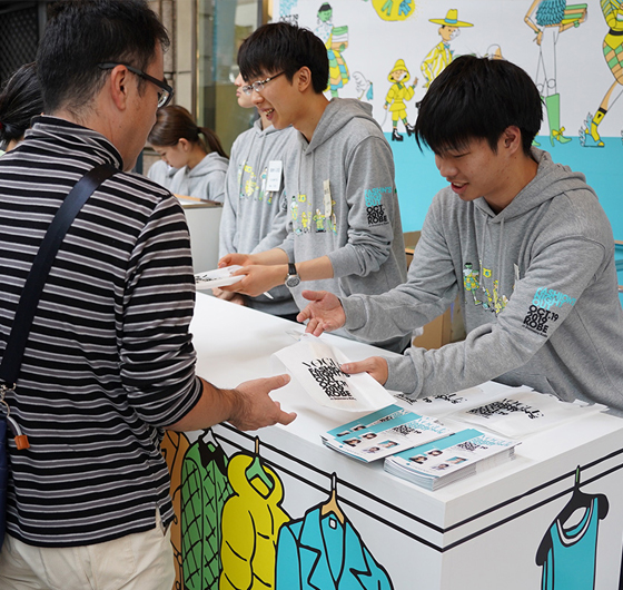 大丸神戸店で「ECOFF リサイクルスペシャルデー」を開催しました。