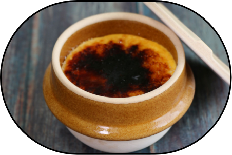 道の駅ましこ「お釜のとろたまブリュレ」