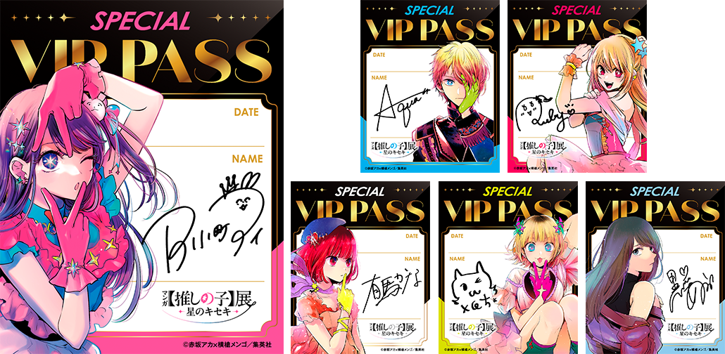 SPECIAL VIP PASS風ステッカー