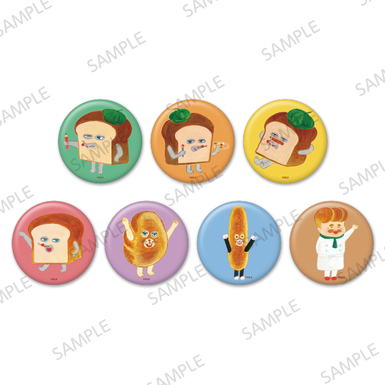 トレーディング缶バッジ