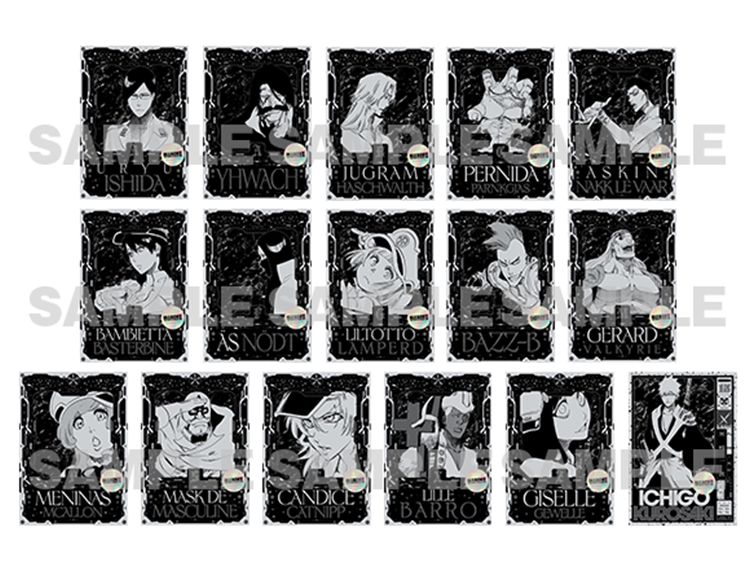 入場特典：クリアカード（全16種）