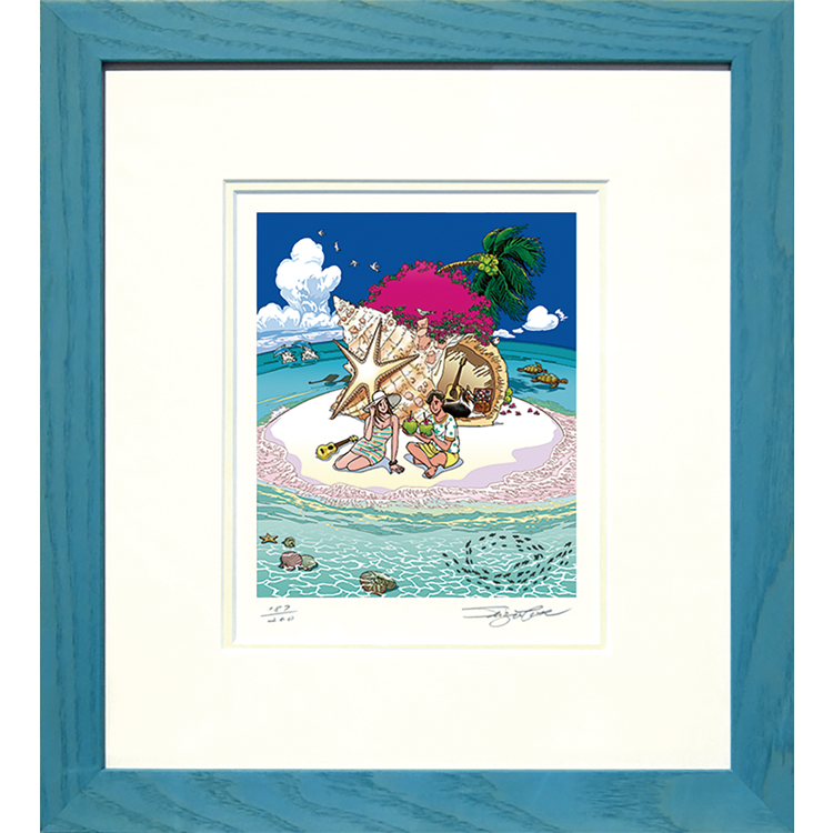 版画 「ホテル シェルランド」
（420×370mm、 ジクレー）
税込41,800円 
