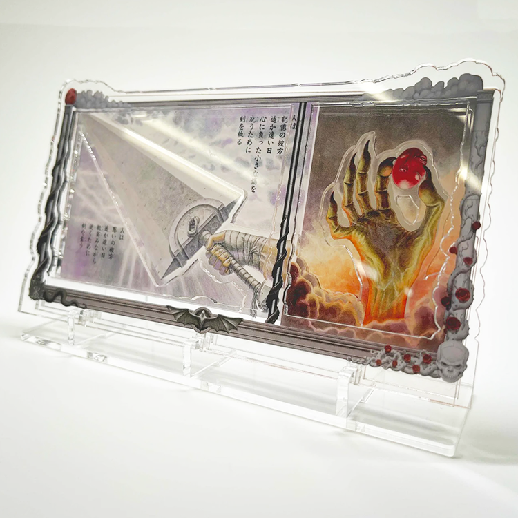 アクリルジオラマ「剣風」