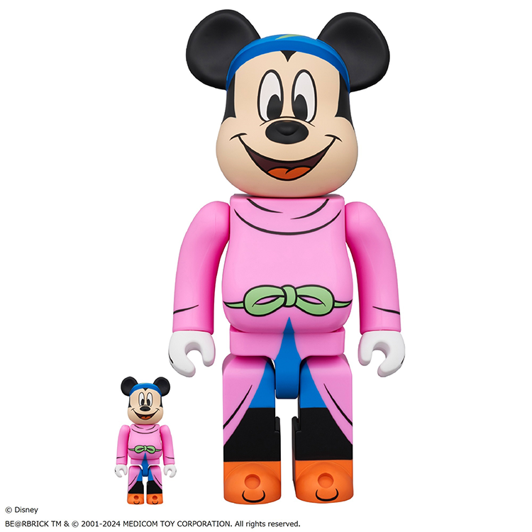 BE@RBRICK "SORCERER'S APPRENTICE" MICKEY 100% & 400%