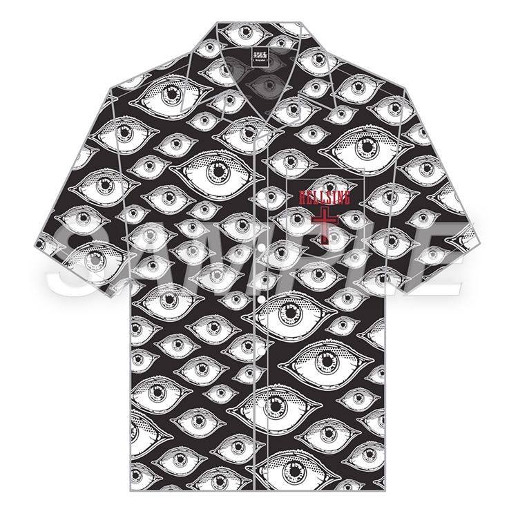 開襟シャツ：クロムウェル開放