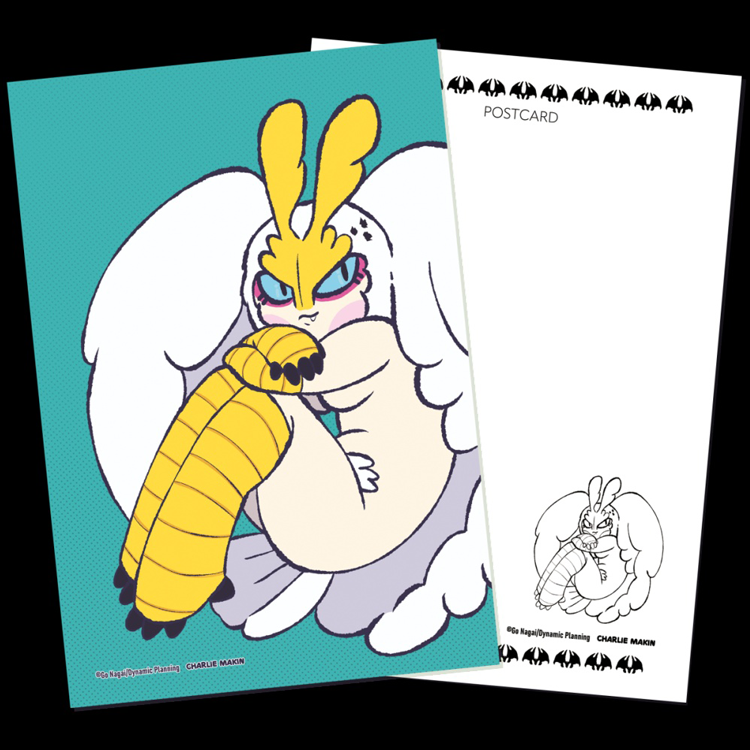 ＜CHARLIE MAKIN＞ デビルマン シレーヌ ポストカード 100mm × 148mmサイズ