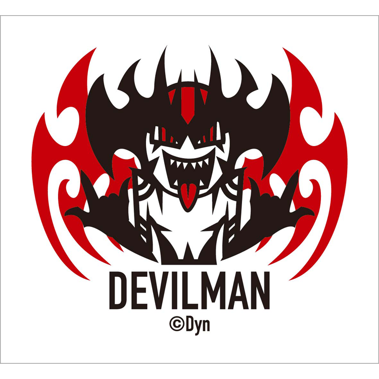 ＜BLACKBOX＞ デビルマン ステッカー 角 90mm × 90mmサイズ