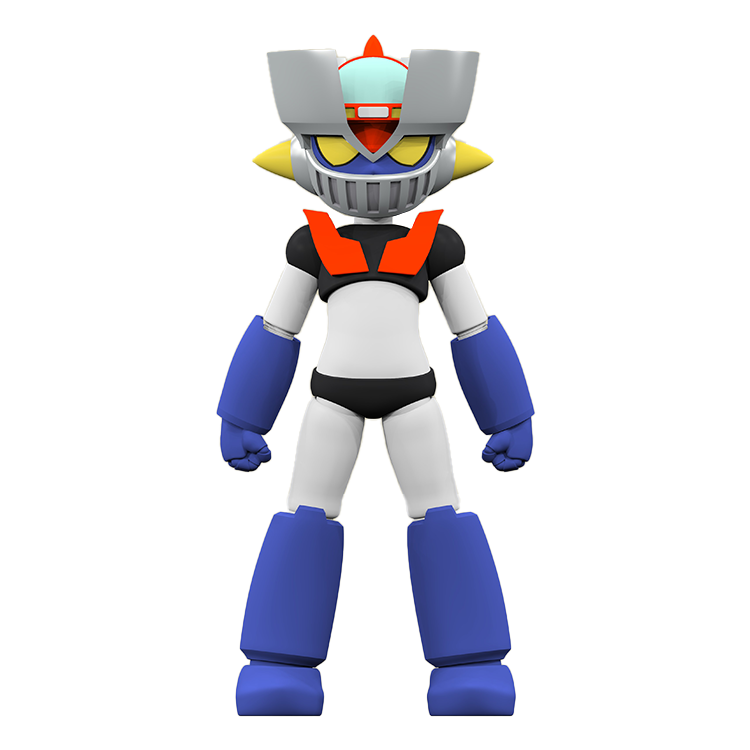 ＜YASUYUKI KOBAYASHI＞ 萌えマジンガー　Ver　ST ソフビ 約20cmサイズ