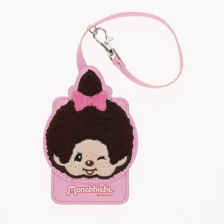 モンチッチ サガラ刺繡パスケースモンチッチちゃん（PK）