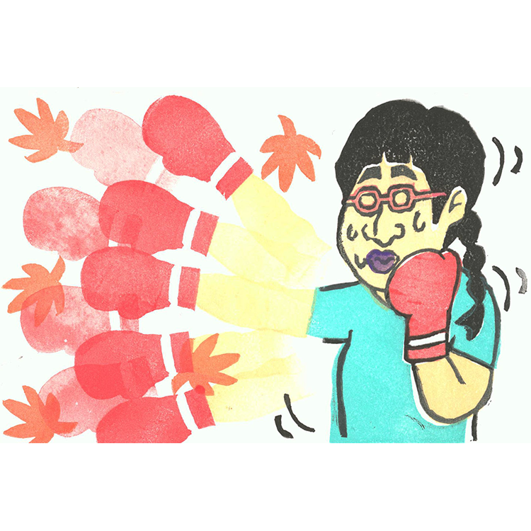 しずちゃん	消しゴムはんこ	一緒に世界を獲りましょう