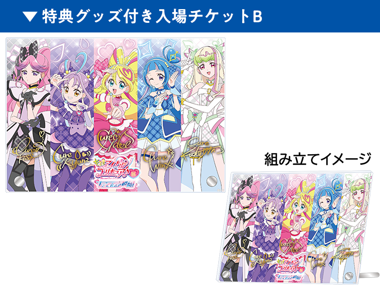特典グッズ付き入場チケットB
