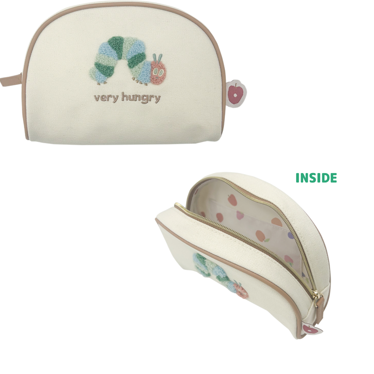 ラウンドポーチ パステルサガラ はらぺこあおむし