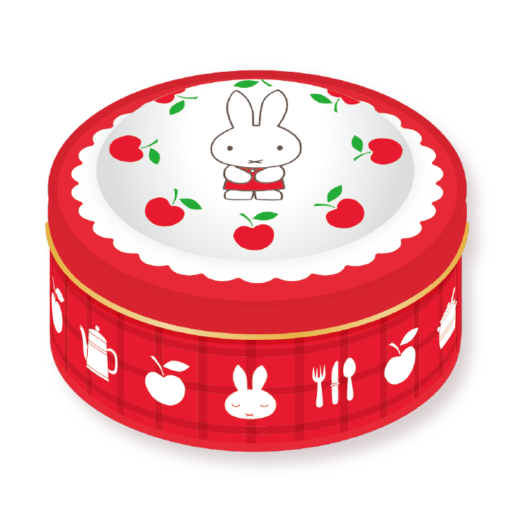 りんごジャムサンドクッキー缶