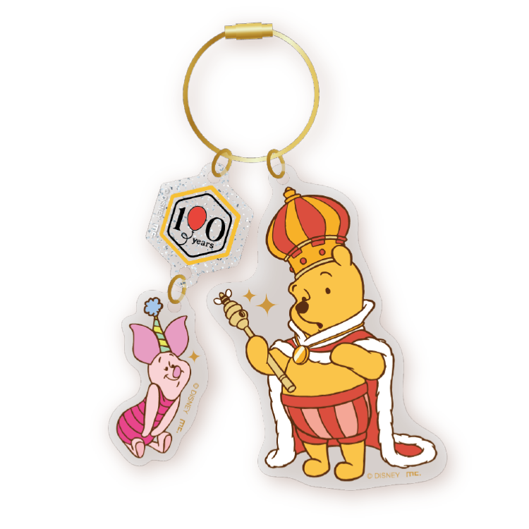 アクリルワイヤーキーリング