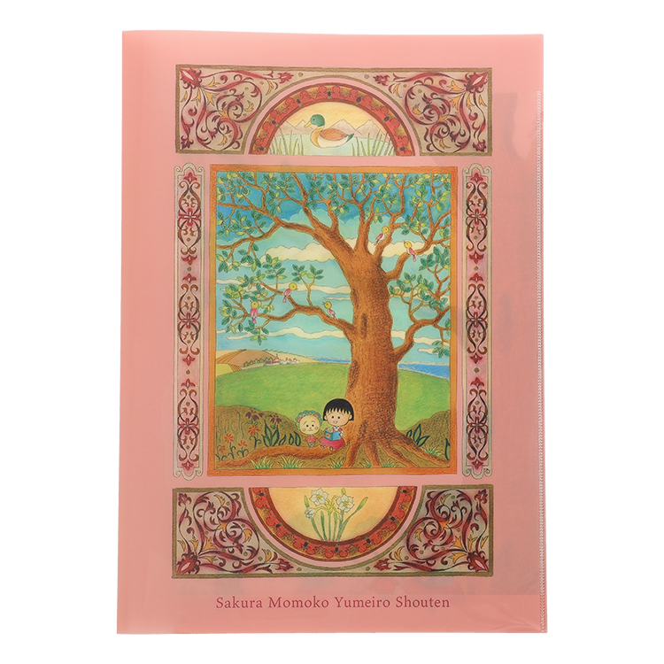 [さくらももこ ゆめいろ商店]A4ダブルクリアファイル