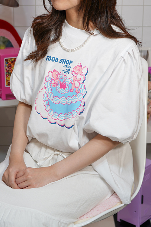 パフスリーブTシャツ