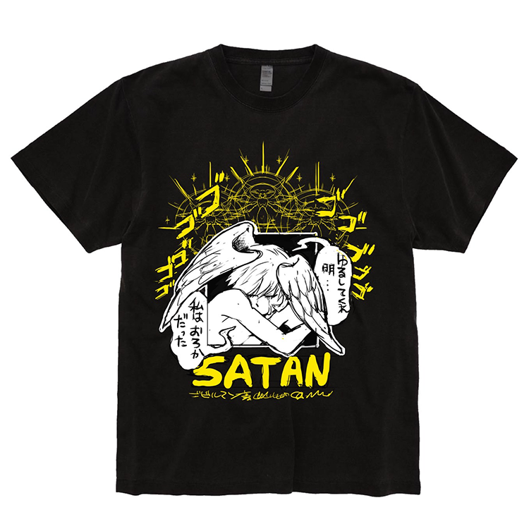 <意識他界系> デビルマン サタン Tシャツ Tシャツ L,XLサイズ