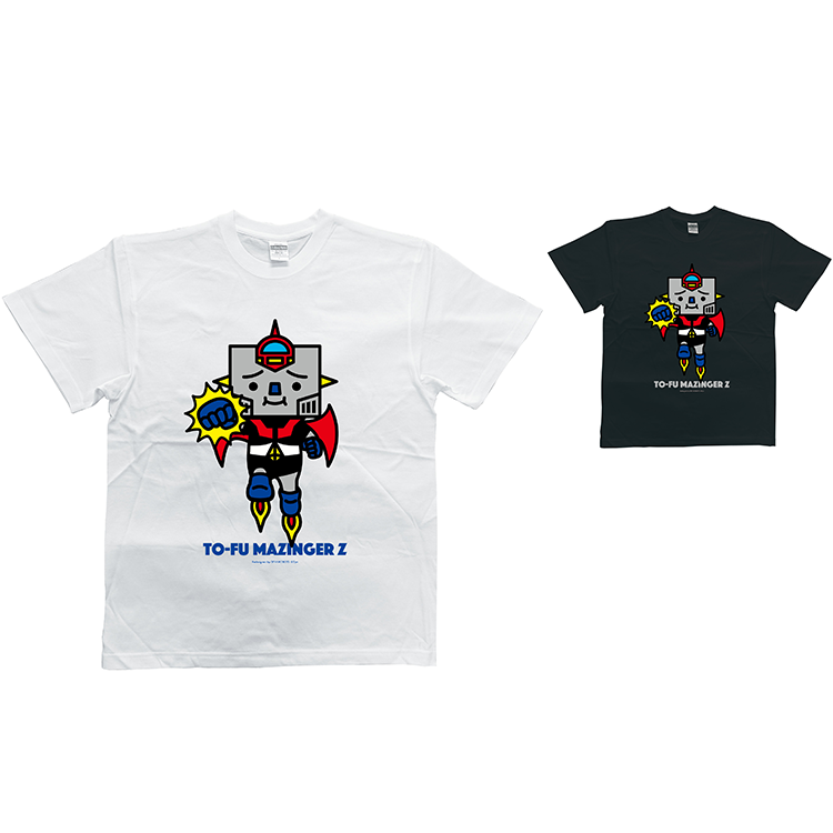 <DEVILROBOTS > DEVILROBOTS TO-FU MAZINGER Z Tシャツ白 S,M,L,XL,XXLサイズ