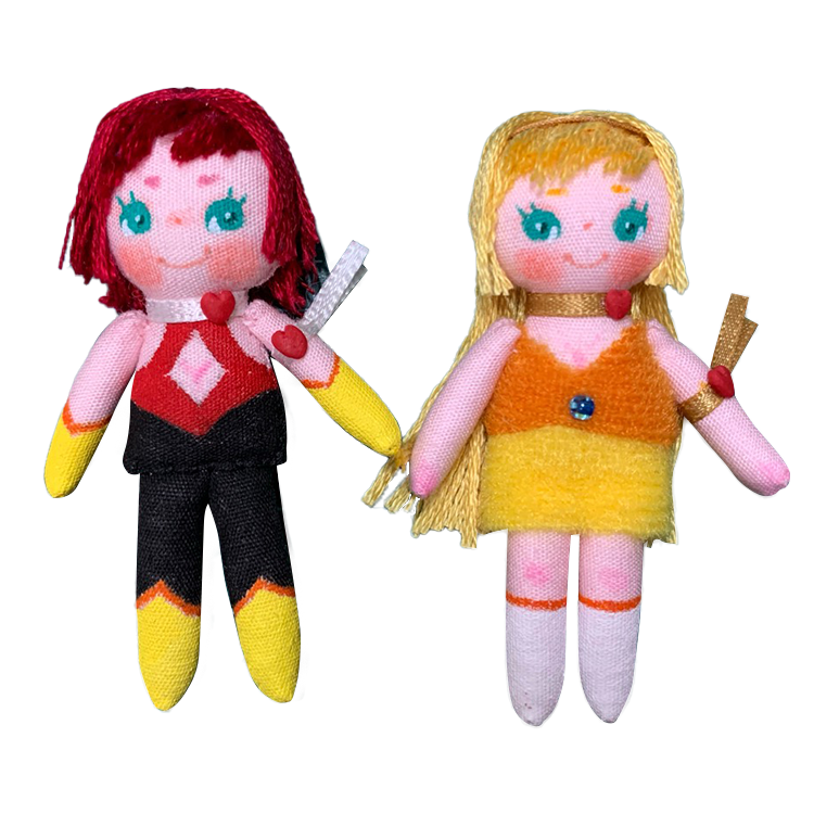 <yummy.toybox> キューティーハニー 変身前 金髪 ドール 約5cmサイズ