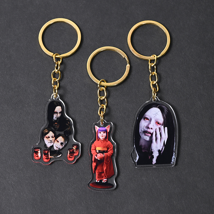ミニアクリルキーホルダーセット（幽魂・禿・奈落）