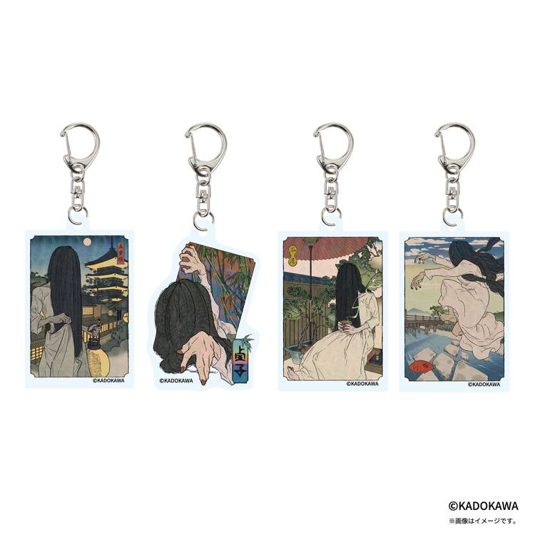 貞子 Character Creative Collection アクリルキーホルダー（4種）