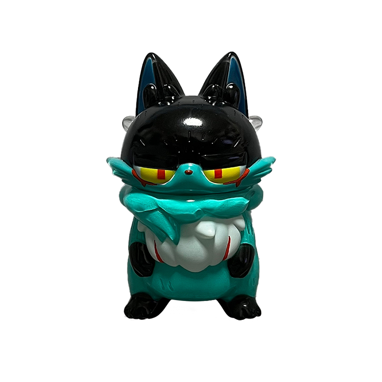 <MORE-CATS(もあねこ)> ハイロソフビ デビルマンカラー藤黄