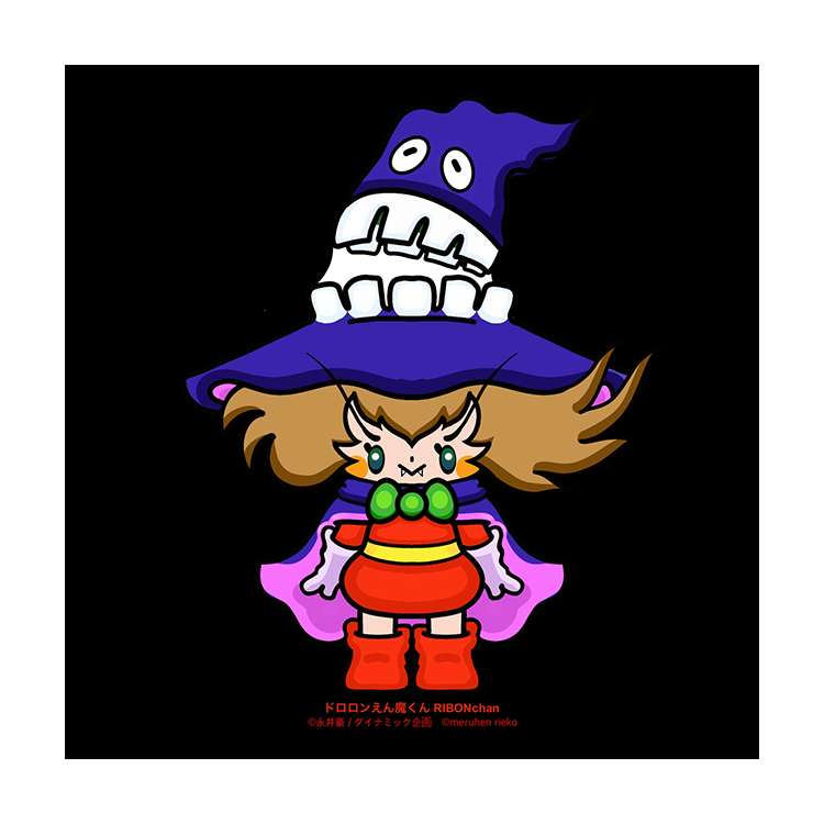 <RIBONchan(meruhen rieko)> ドロロンえん魔くん ステッカー