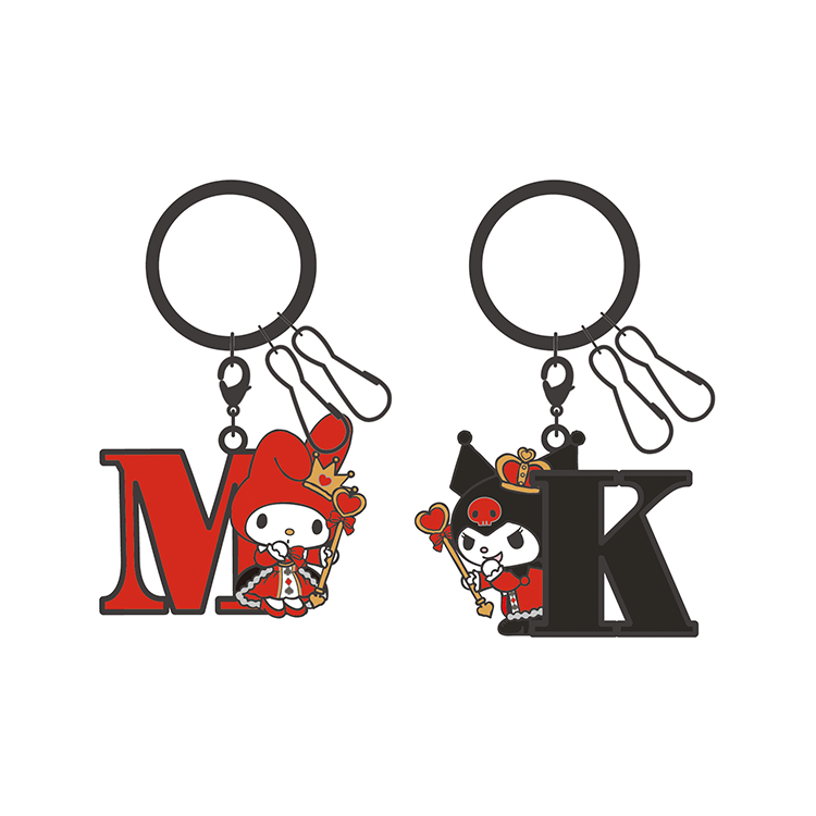 イニシャルキーホルダー (M、K)