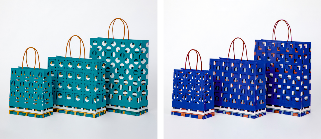 百様図ショッピングバッグ