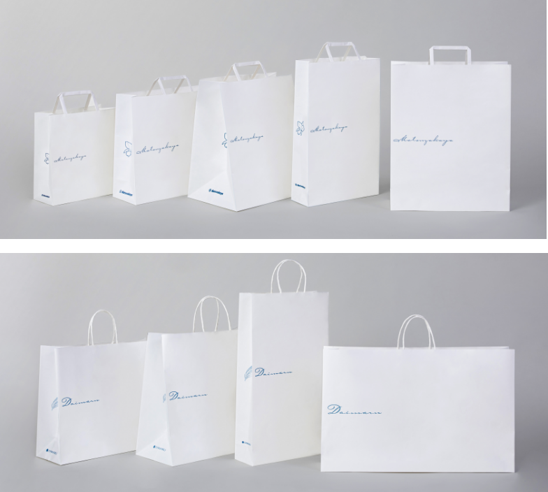 ロゴショッピングバッグ